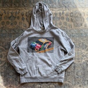 H&M Kyle Busch Heather Gray Hoodie - 10